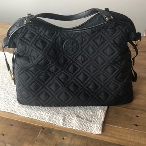 FINAL SALE !!!   Black Tory Burch diaper bag